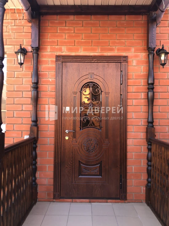 Уличная дверь с терморазрывом для дома - фото