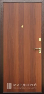 Металлическая дверь с ламинатом №36 внутренняя - фото