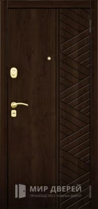 Дверь стальная МДФ №391 внешняя - фото