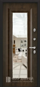 Межкомнатная металлическая дверь с замком №29 внутренняя - фото