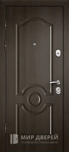 Дверь металлическая в бревенчатый дома №26 внутренняя - фото