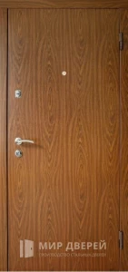 Стальная дверь ламинат №5 внешняя - фото