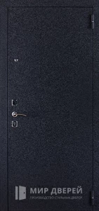 Металлическая дверь для дома уличная №19 внешняя - фото