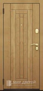 Антивандальная металлическая дверь с глазком №32 внутренняя - фото