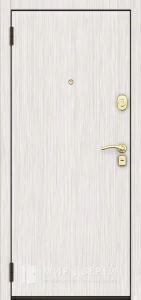 Стальная дверь с порошком и ламинатом №1 внутренняя - фото