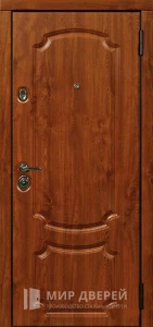 Красивая входная дверь в дом частный №15 внешняя - фото