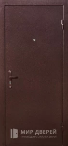 Дверь порошковое напыление с МДФ №49 внешняя - фото