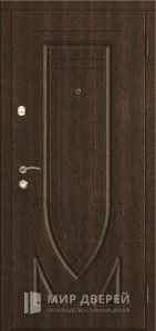 Входная дверь в квартиру с МДФ №394 внешняя - фото