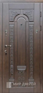 Дверь входная МДФ с двух сторон №372 внешняя - фото