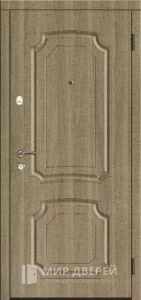 Дверь металлическая входная из МДФ №507 внешняя - фото