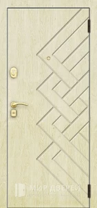 Дверь с терморазрывом для дома из бруса №23 внешняя - фото