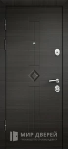 Уличная дверь с МДФ на дачу №8 внутренняя - фото