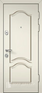 Бесшумная входная дверь в квартиру №28 внешняя - фото