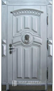 Входная дверь в загородный дом премиум №22 внешняя - фото