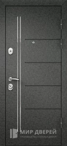 Металлическая дверь в квартиру №16 внешняя - фото