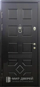 Дверь входная в дом МДФ №516 внутренняя - фото