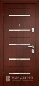 Дверь входная сейфовая с шумоизоляцией в квартиру №22 внутренняя - фото