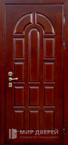 Фото «Железная дверь с терморазрывом с отделкой МДФ №17»