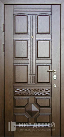 Фото 2 «Уличная дверь с МДФ накладкой в коттедж №7»