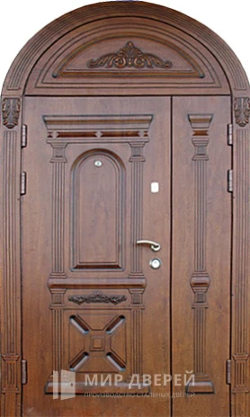 Фото «Входная парадная арочная дверь №98»
