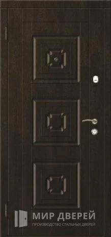 Фото 2 «Металлическая дверь с МДФ на дачу №59»