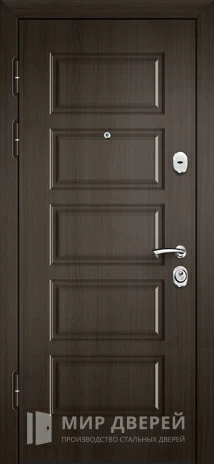 Фото 2 «Входная металлическая дверь с МДФ в частный дом №11»