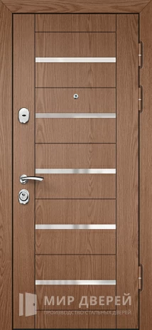 Фото «Металлическая дверь с зеркалом в квартиру  с шумоизоляцией входная  №12»