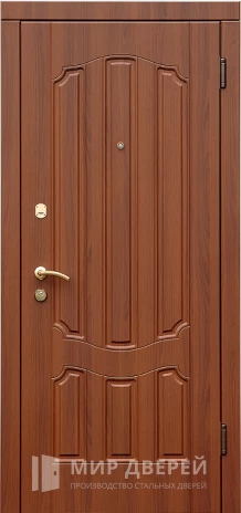 Фото «Железная дверь в дом из МДФ панелей №41»