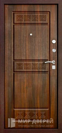 Фото 2 «Зимняя стальная дверь в дом №3»