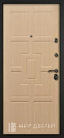 Фото 2 «Дверь металлическая с отделками МДФ панелями №193»