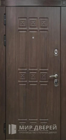 Фото 2 «Металлическая дверь с зеркалом в квартиру  с шумоизоляцией входная  №12»