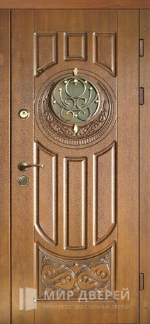 Фото «Дверь входная металлическая в коттедж №369»