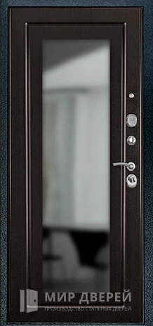 Фото 2 «Входная дверь в дом с зеркалом №67»