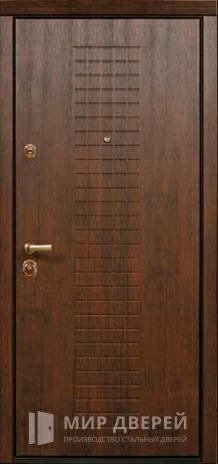 Фото «Металлическая дверь с МДФ панелью в коттедж №41»