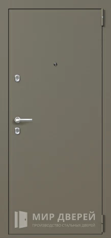 Фото «Дверь входная с порошковым напылением и панелью №13»