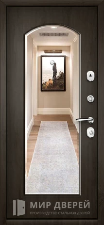 Фото 2 «Входная дверь в квартиру с шумоизоляцией и зеркалом №36»