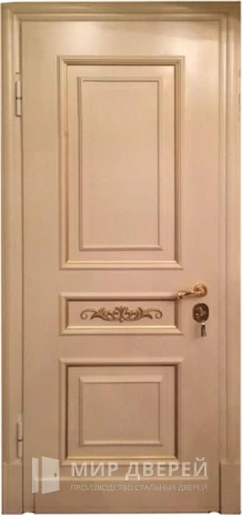 Фото 2 «Уличная входная дверь для частного дома с МДФ №337»