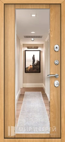 Фото 2 «Зеркальная дверь для каркасного дома №29»