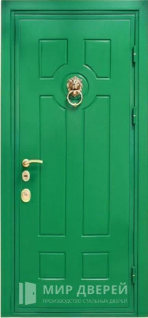 Фото «Уличная входная дверь для частного дома с МДФ №337»