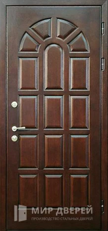 Фото «Дверь металлическая с отделками МДФ панелями №193»