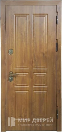 Фото «Входная дверь в квартиру коричневая №24»